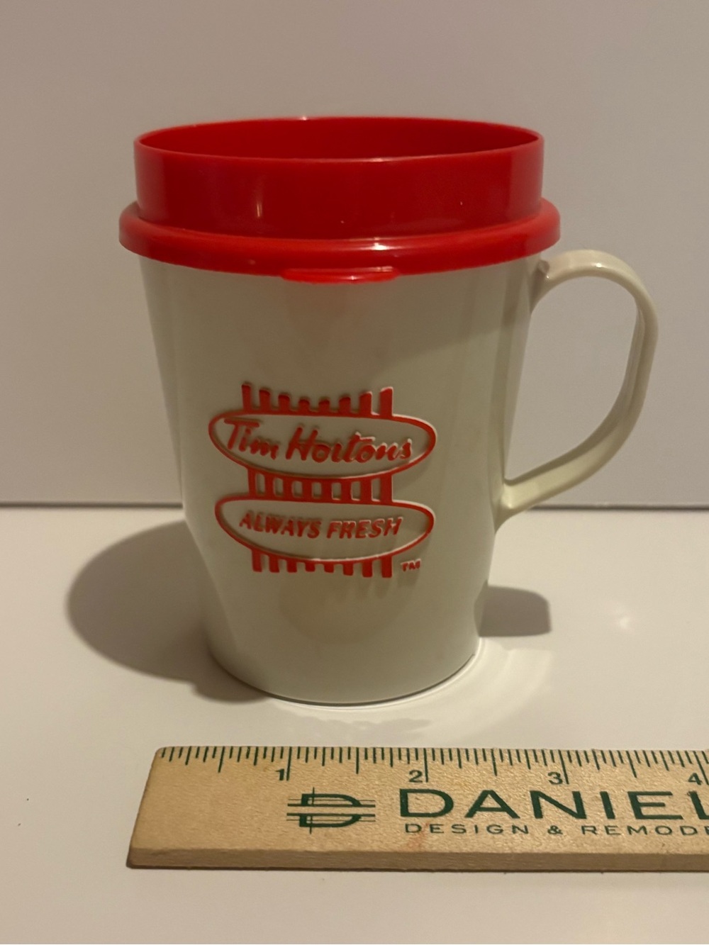 Tim Hortons Always Fresh Travel Mug with Lid Vintage Reusable Coffee Cup